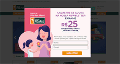 Desktop Screenshot of casadopicapau.com.br